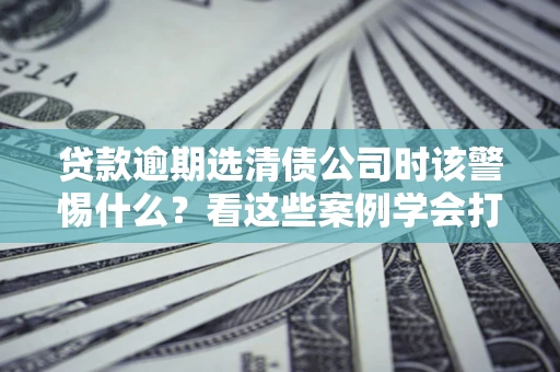 济南贷款逾期选清债公司时该警惕什么？看这些案例学会打翻身仗