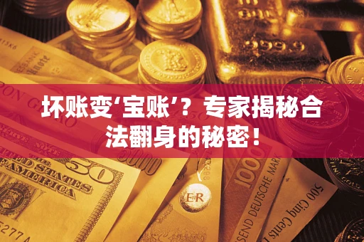 济南坏账变‘宝账’？专家揭秘合法翻身的秘密！