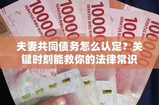 济南夫妻共同债务怎么认定？关键时刻能救你的法律常识