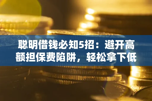 济南聪明借钱必知5招：避开高额担保费陷阱，轻松拿下低息贷款
